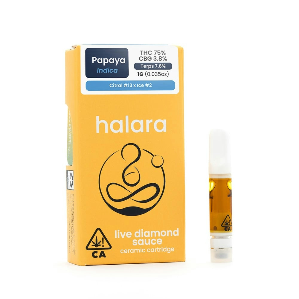 vape produced by Halara Papaya