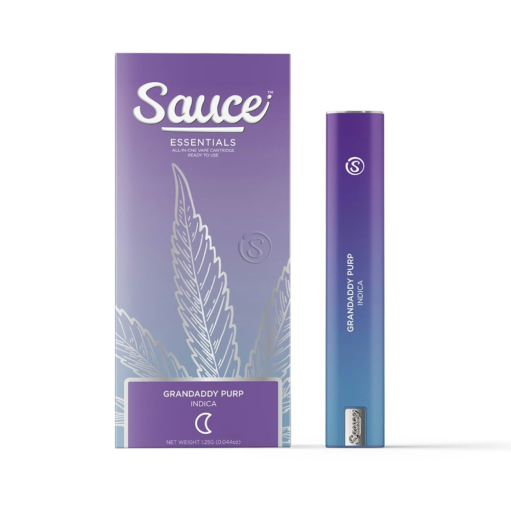 vape produced by Sauce Essentials Grandaddy Purp [1250mg]