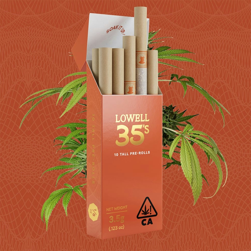 pre-roll produced by Lowell Herb Co Sunny Daze [.35g]