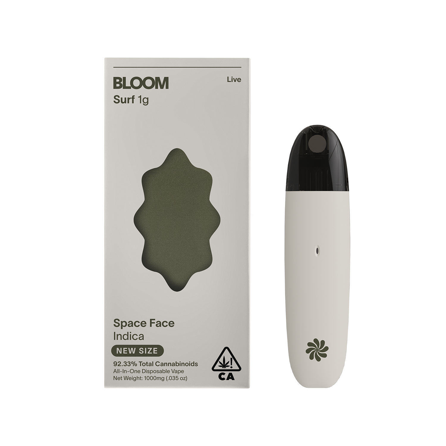 vape produced by Bloom Space Face [1000mg]