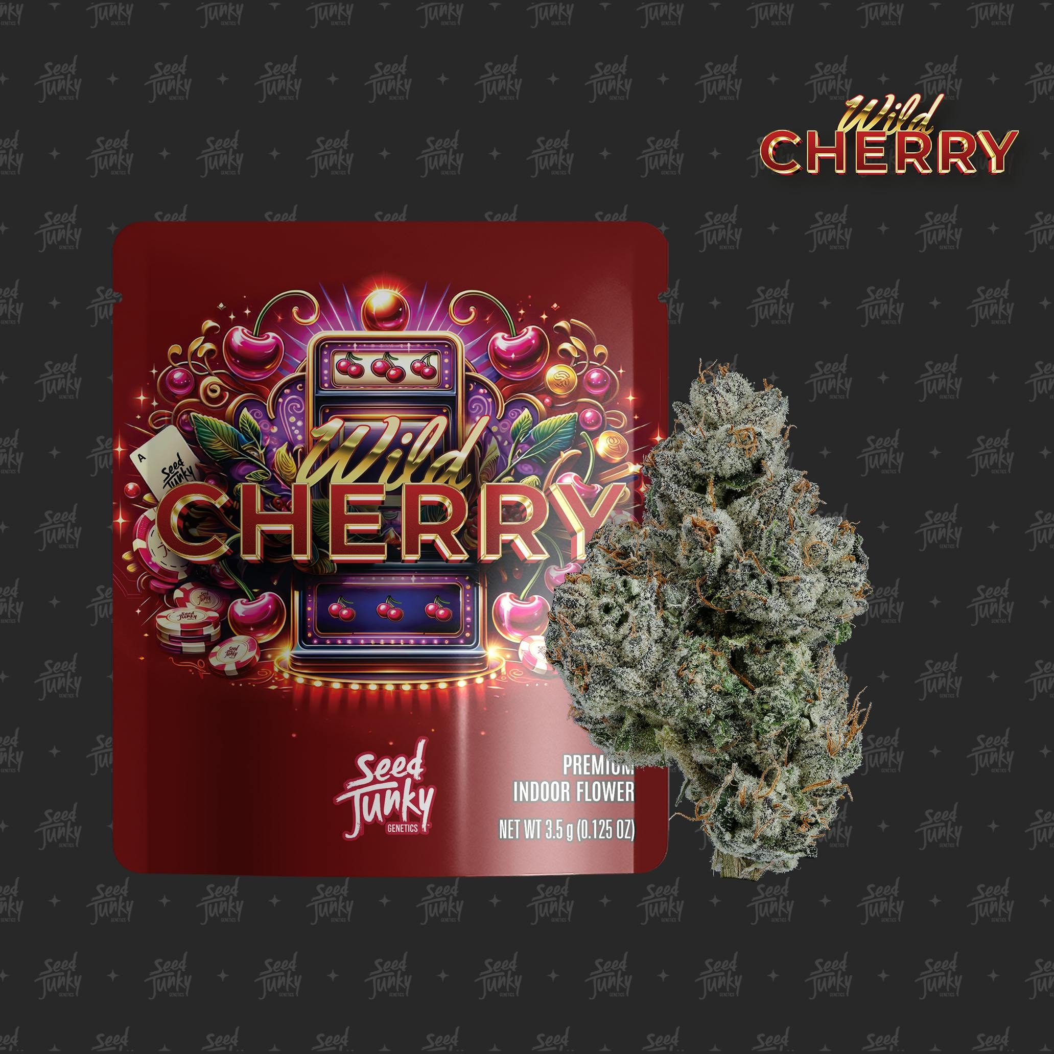 flower produced by Seed Junky Genetics Wild Cherry