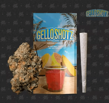 pre-roll produced by Seed Junky Genetics Gello Shotz [1g]