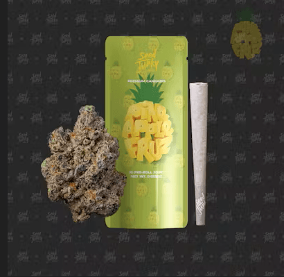 pre-roll produced by Seed Junky Genetics Pineapple Fruz [1g]