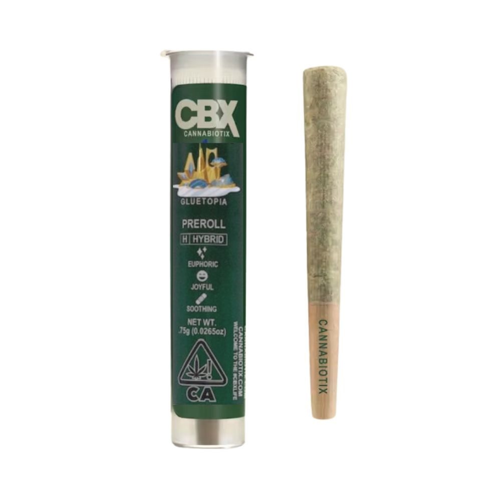 pre-roll produced by CBX Cannabiotix Gluetopia [.75g]