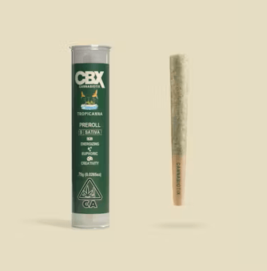 pre-roll produced by CBX Cannabiotix Tropicanna [.75g]