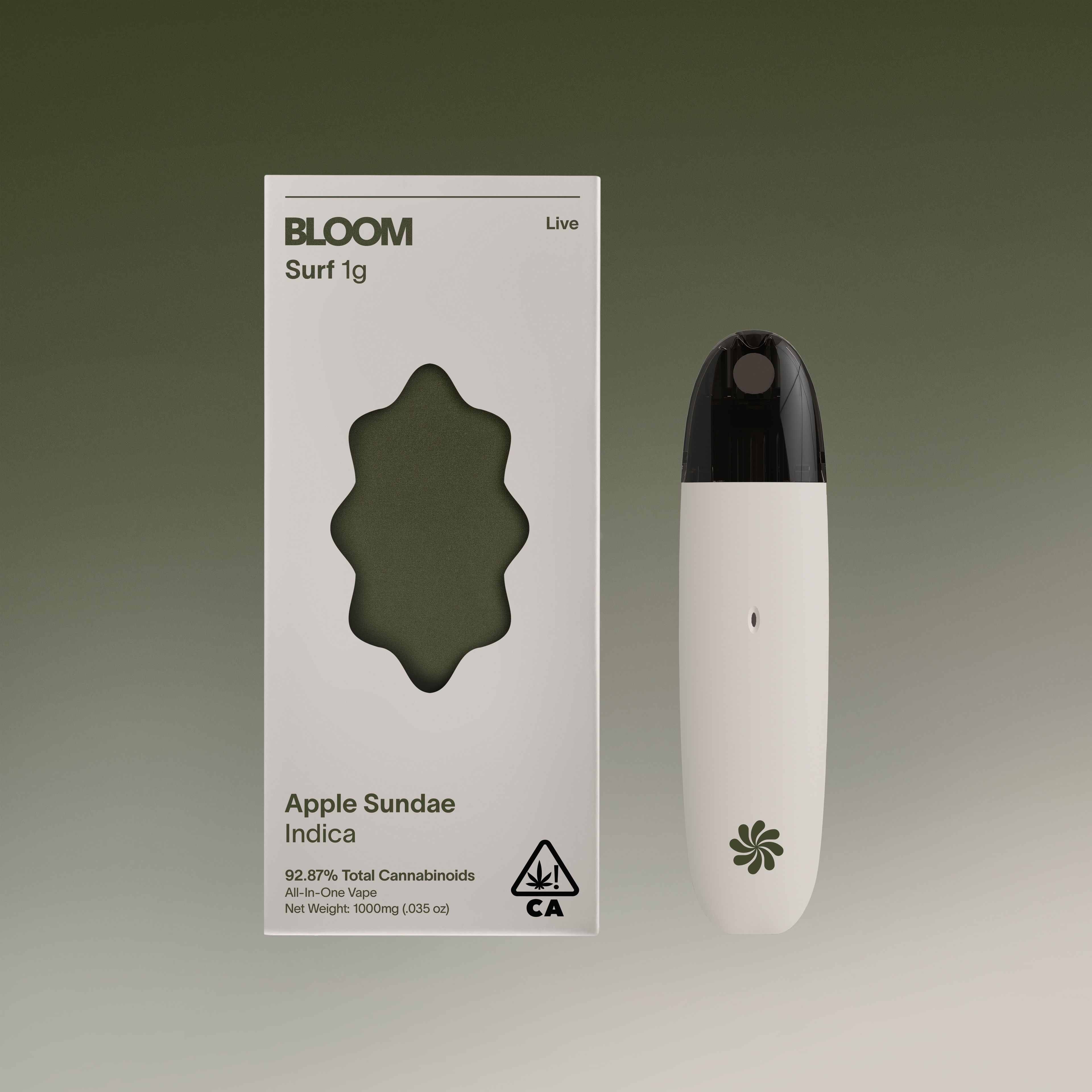 vape produced by Bloom Apple Sundae [1000mg]