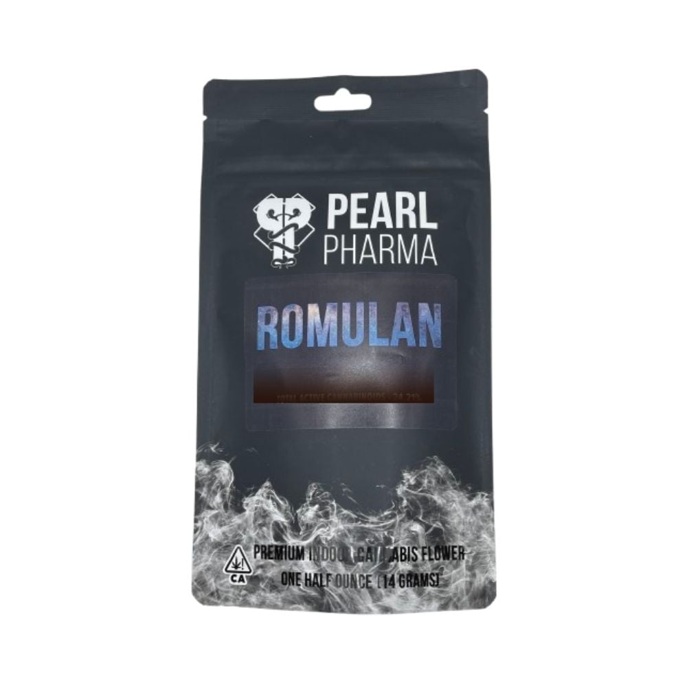 flower produced by Pearl Pharma Romulan [14g]