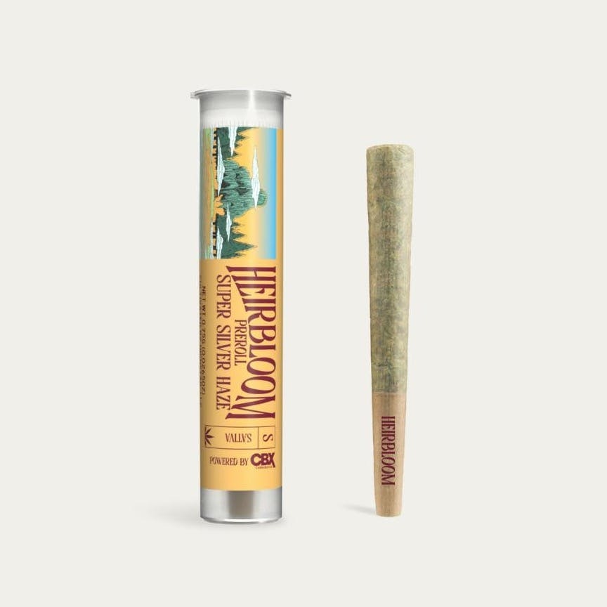 pre-roll produced by Heirbloom Super Silver Haze [.75g]