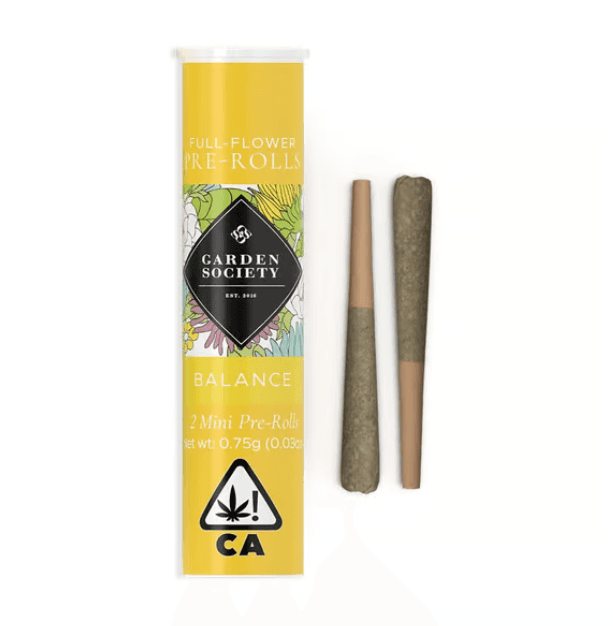 pre-roll produced by Garden Society Platinum OG [.375g]