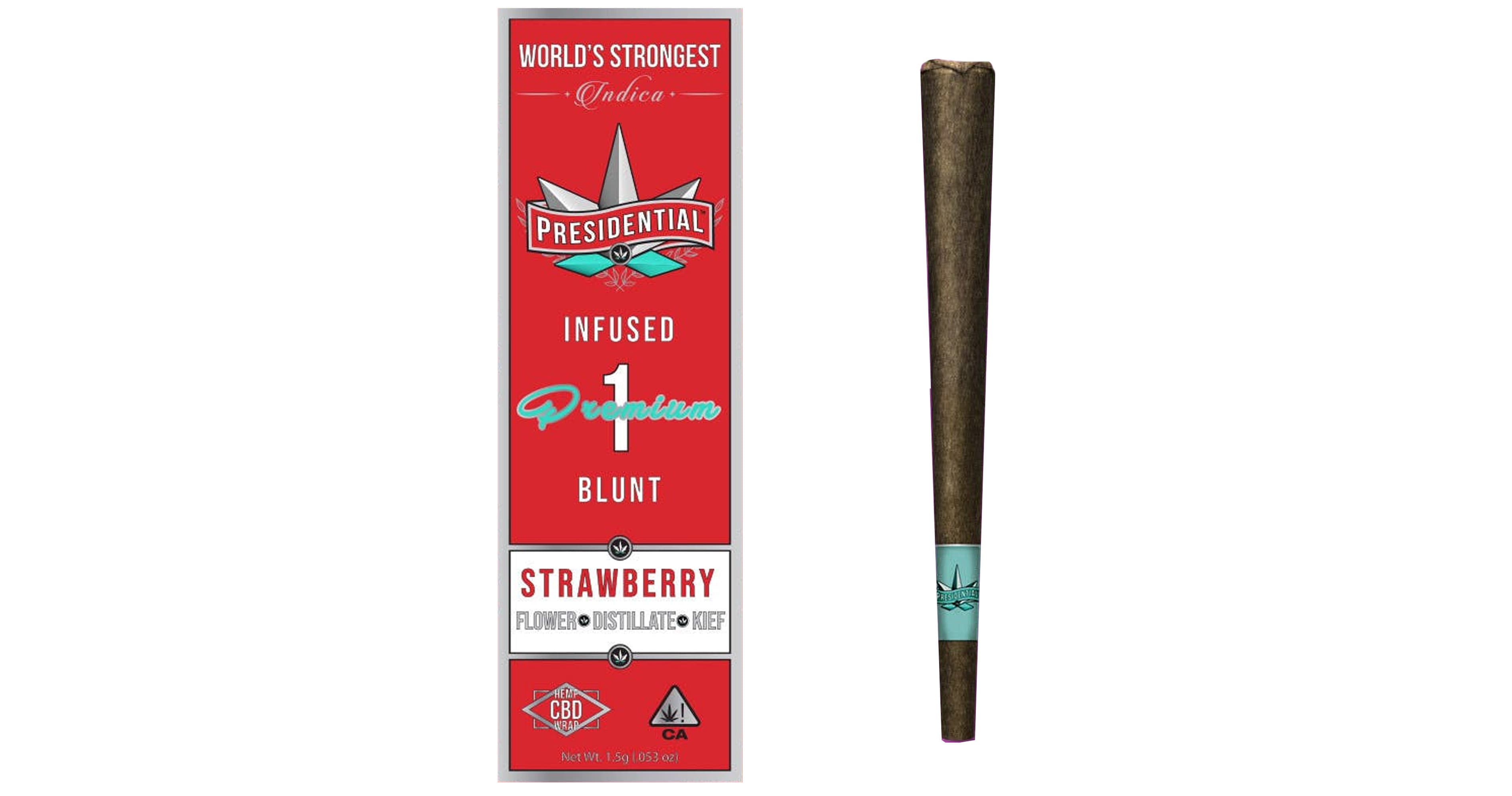 pre-roll produced by Presidential RX Strawberry [1.5g]