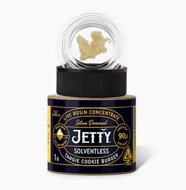 extract produced by Jetty Extracts Tangie Cookie Burger