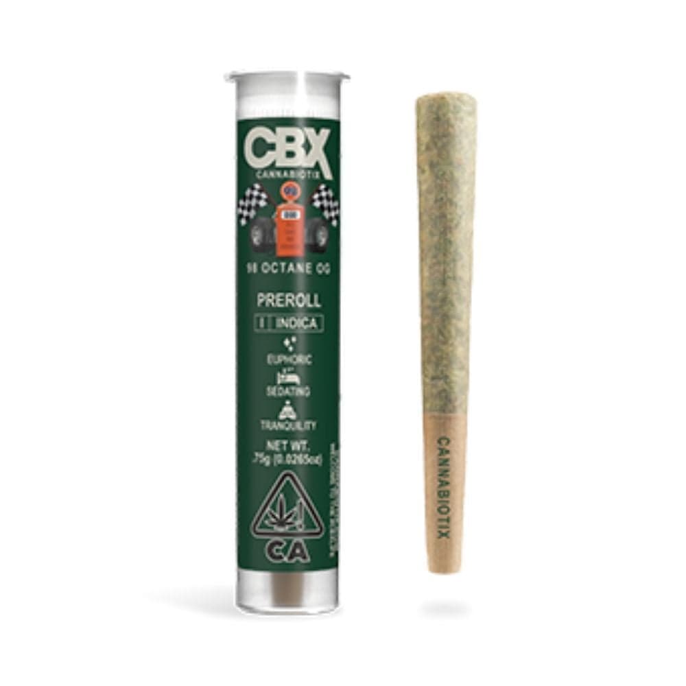 pre-roll produced by CBX Cannabiotix 98 Octane [.75g]