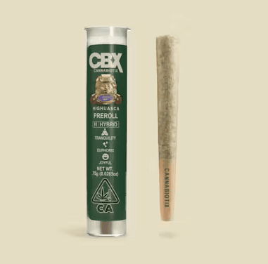 pre-roll produced by CBX Cannabiotix Highuasca [.75g]