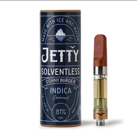 vape produced by Jetty Extracts Donny Burger