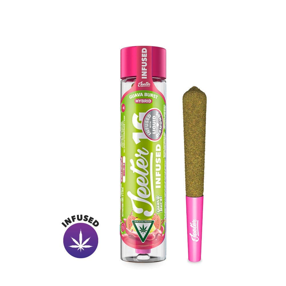 pre-roll produced by Jeeter Guava Burst [1g]