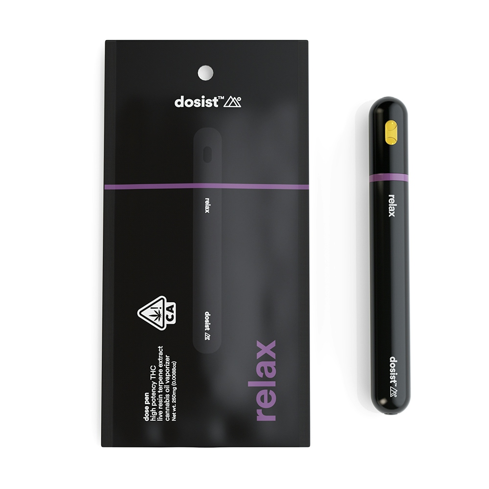 relax thc-plus by dosist - Blackberry Kush [100 doses]