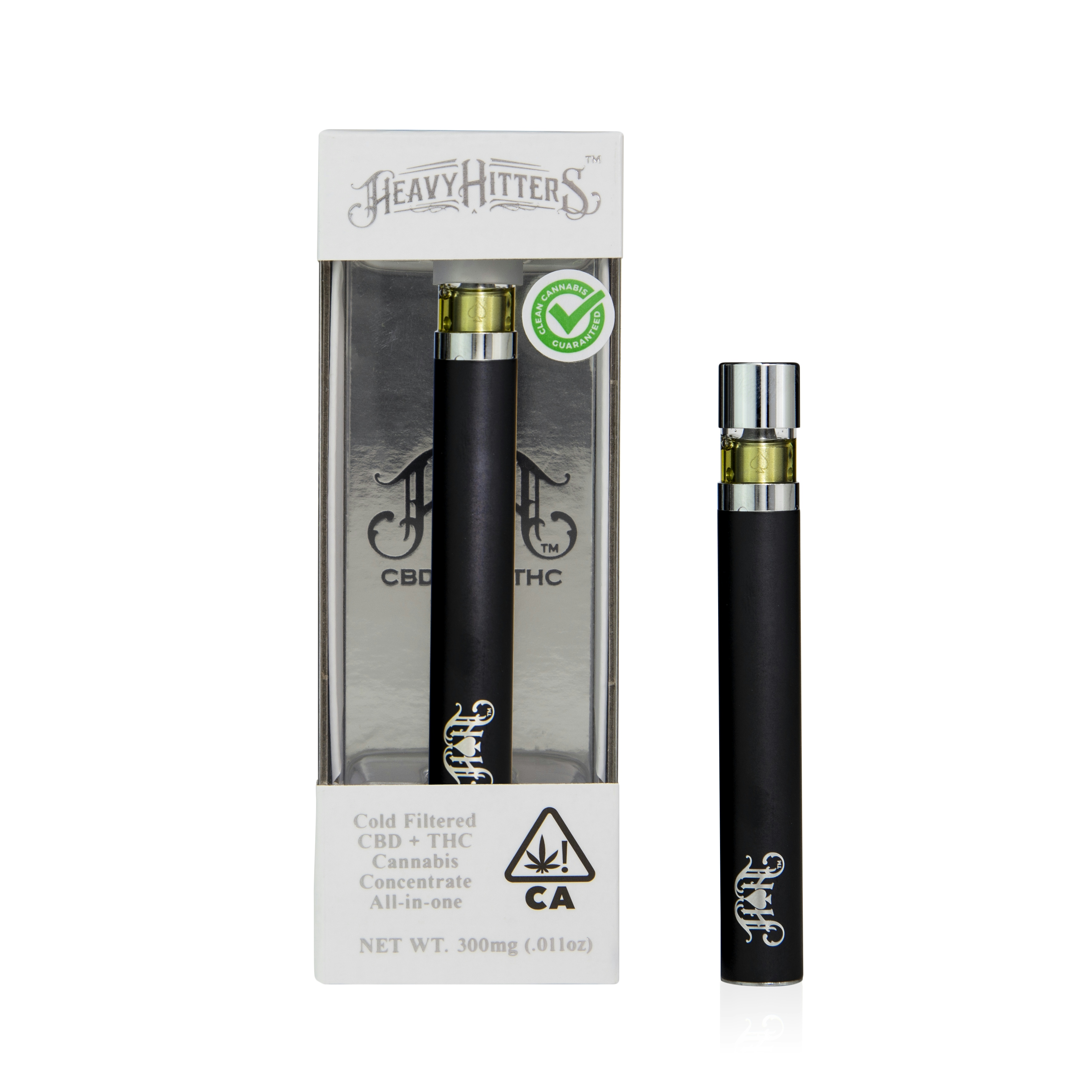 AC/DC | THC:CBD 1:1 - Ultra Extract High Purity Oil - 0.3G All-In-One Vape