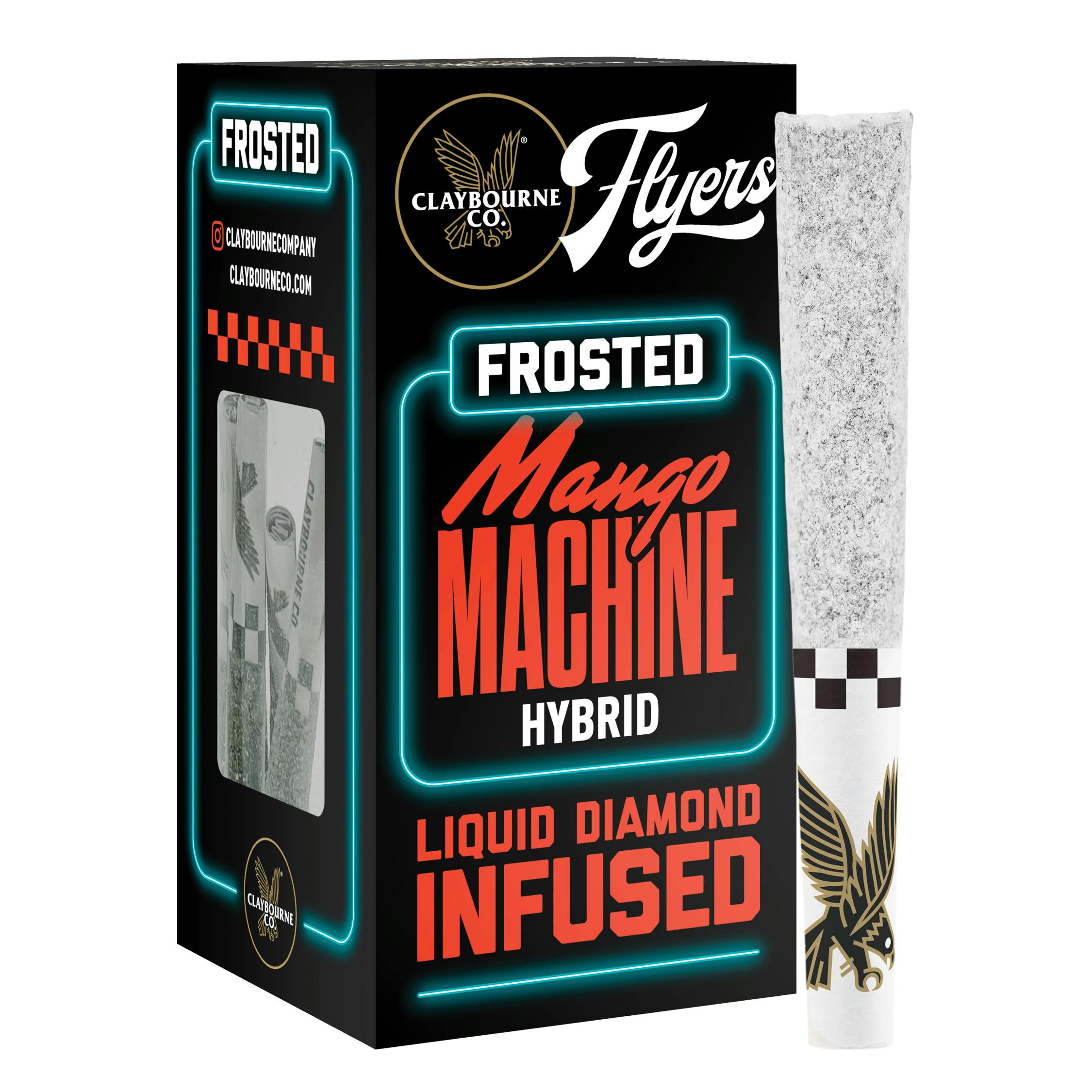 Mango Machine (2.5g) - Diamond Frosted Flyers Pre-Rolls