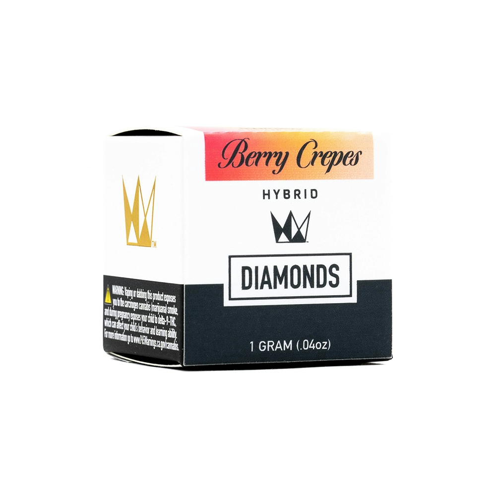 Berry Crepes Diamonds
