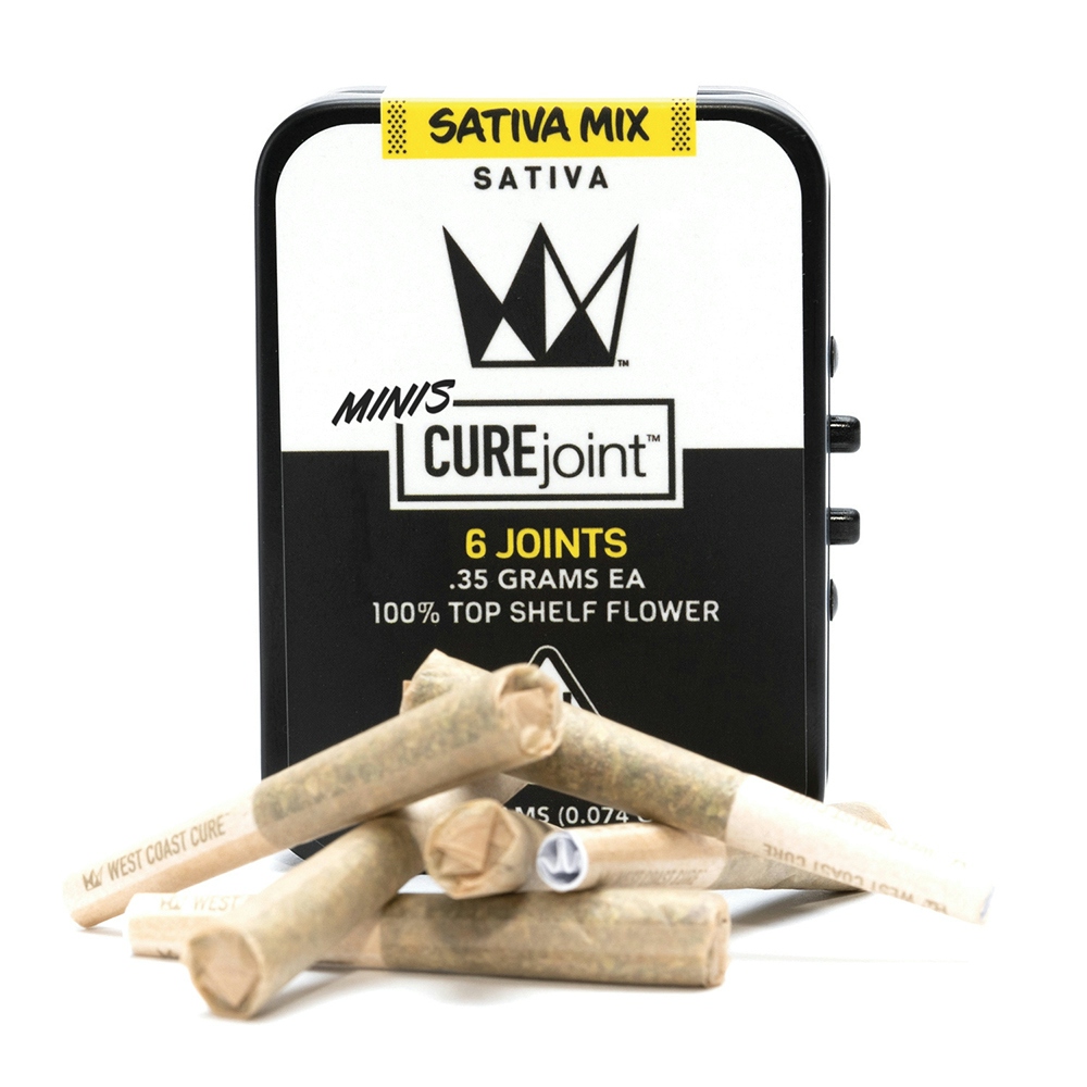 Sativa Mix - .35g CUREjoint 6 Pack